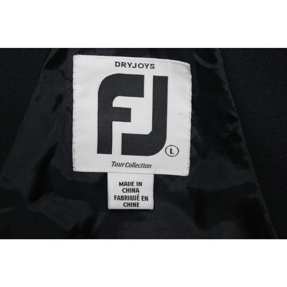 Footjoy FJ men's full zip lined rain windbreaker golf performance jacket L - Picture 5 of 16
